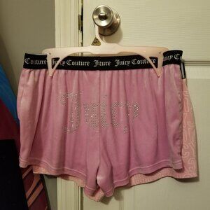 NWOT (Washed) Juicy Couture 2 Pack Lavender and Pink Sleep Shorts